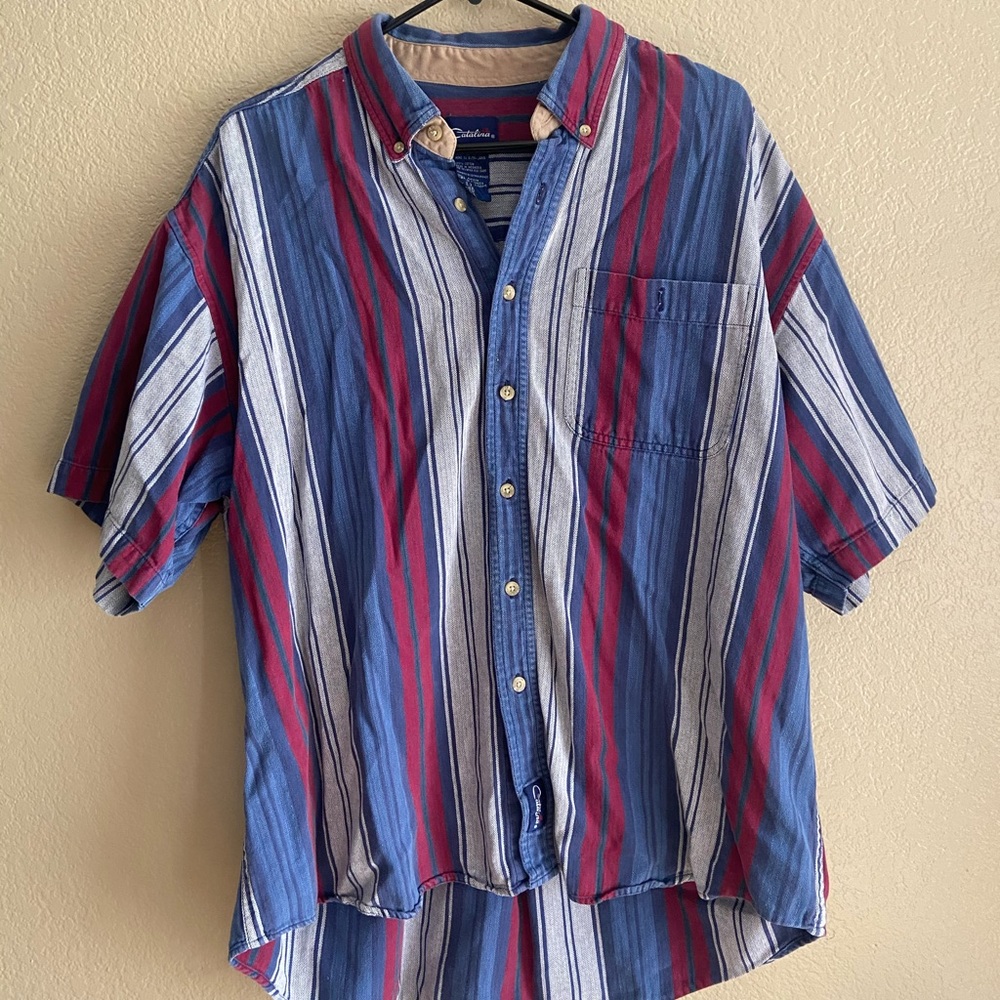 Men’s Catalina Button Down❤️💙